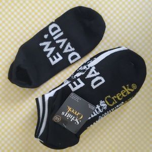 3/$20 NEW 5 Pairs Schitt's Creek quote low ankle socks set - size 4 - 10